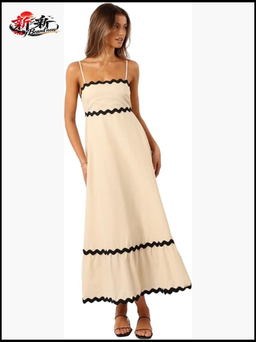 Petal & Pup Yana Maxi Dress Women's 100% Cotton A-line Casual Sleeveless